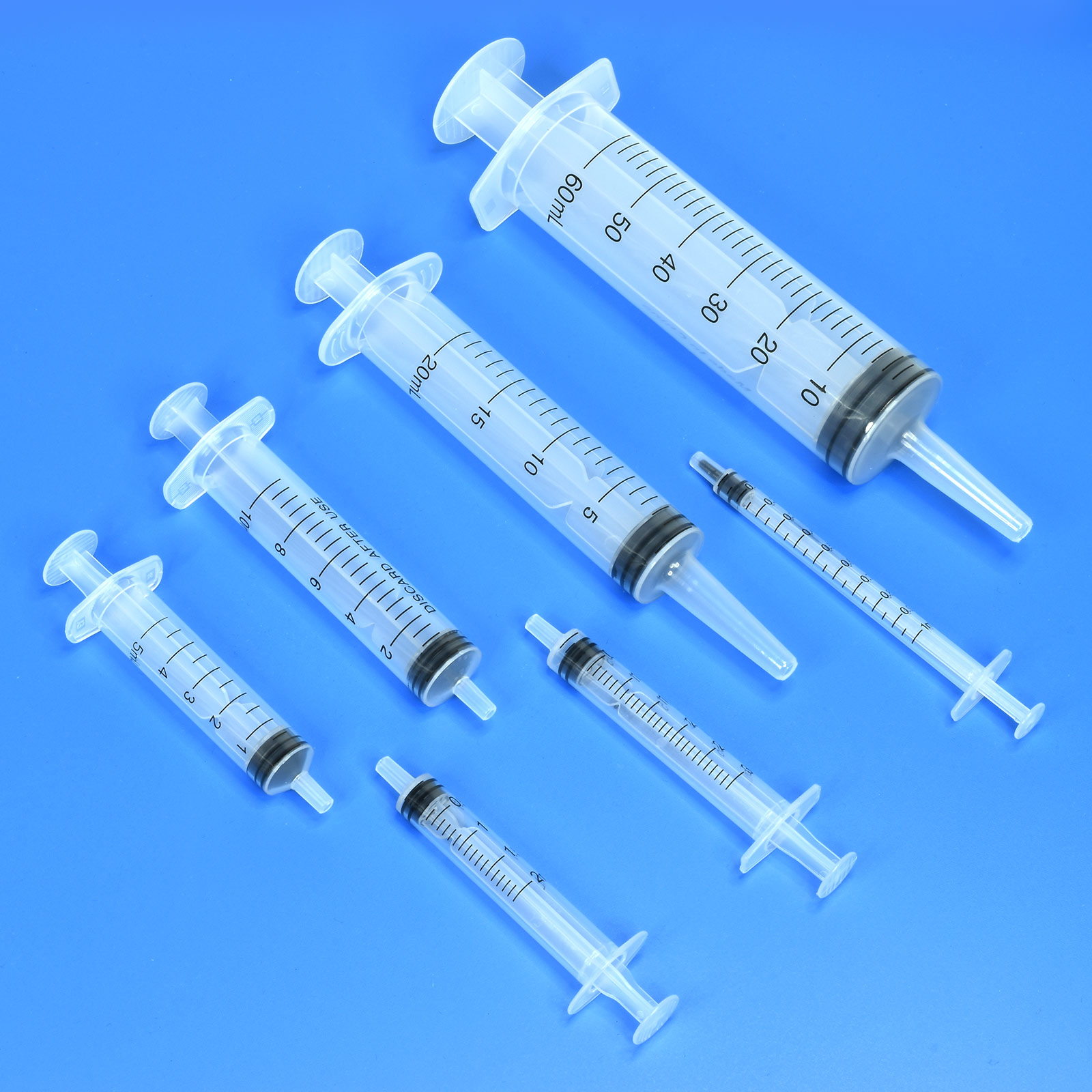 Multi-Use Syringes 7 Piece Set